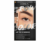 Eyebrow Tint L'Oreal Make Up BROW COLOR Nº 3.0 Dark brunette Semi-permanent 4 Pieces - L'Oreal Make Up Maroc - Aylal Beauty